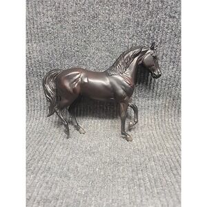Breyer Horse‎ Dark Brown White Nose Arabian Stallion 6.5" Tall